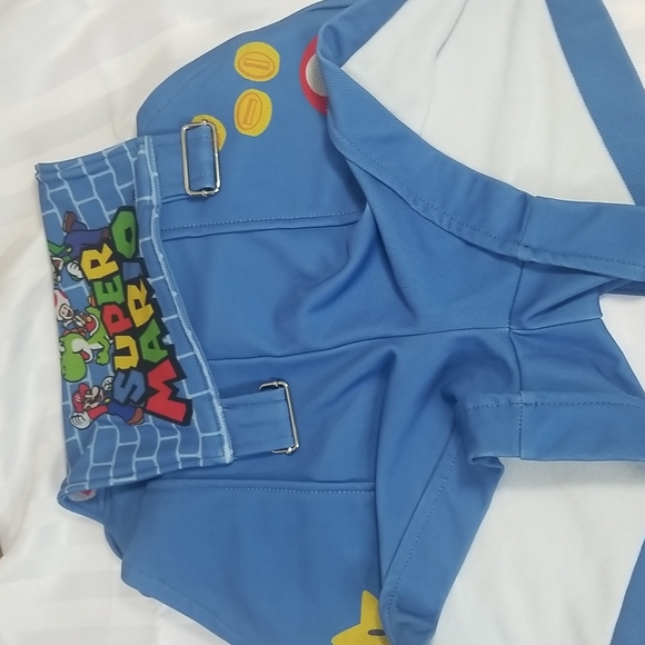 MARIO SHORT OVERALLS SIZE XSMALL BLACK MILK LIMITED EDITION - Picture 7 of 10